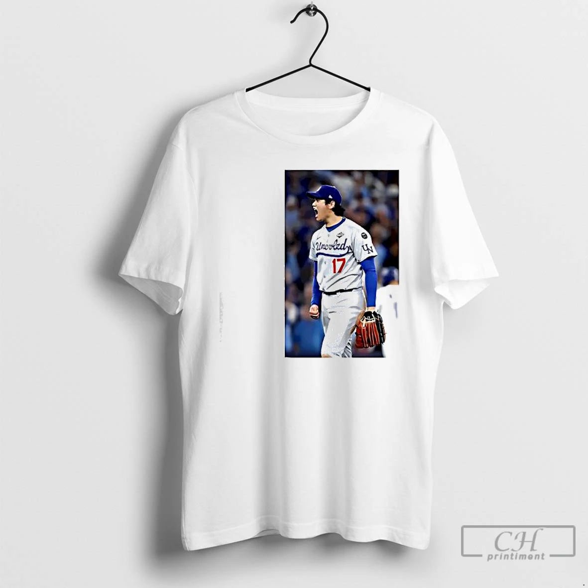 Premium Shohei Ohtani La Player Number 17 Graphic T Shirts