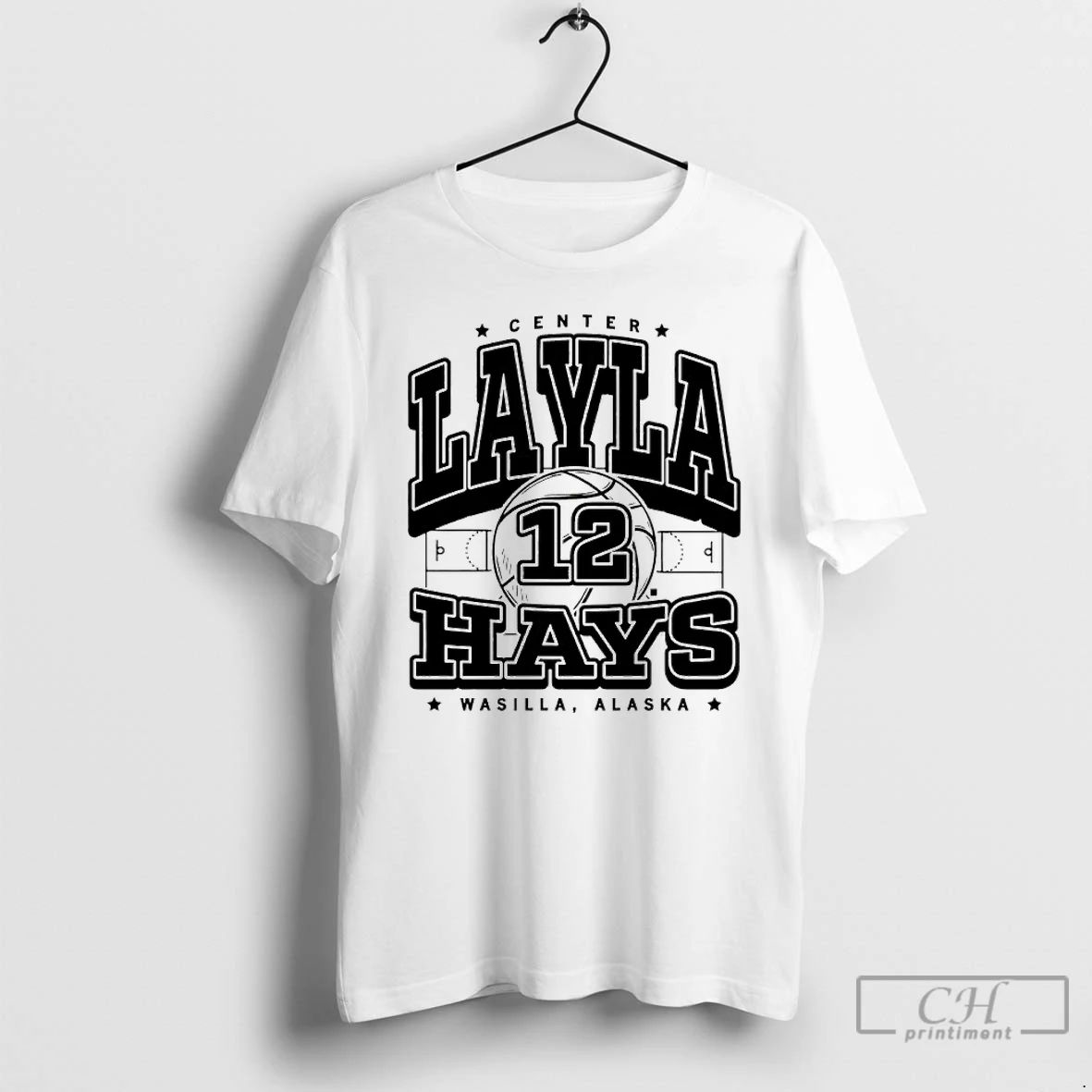 Classic Layla Hays Max Collegiate T Shirts