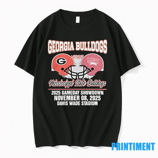 Georgia Bulldogs Vs Mississippi State Bulldogs Nov 08 2025 Game Day Showdown Tshirts Sweater