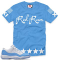 Carolina Blue 11 Redrum 23XI T-Shirt