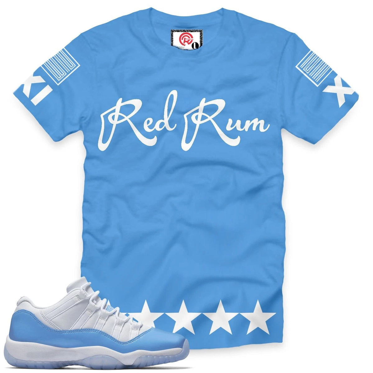 Carolina Blue 11 Redrum 23XI T-Shirt