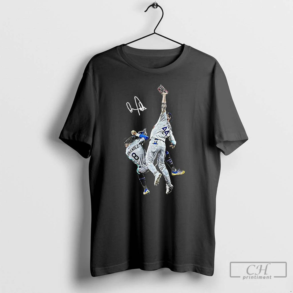 Classic Andy Pages The Catch World Series Signature Baseball Iconic Moment T Shirts