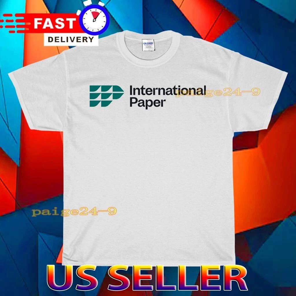 NEW SHIRT INTERNATIONAL PAPER LOGO T-SHIRT FUNNY AMERICAN UNISEX TEE SIZE S-5XL