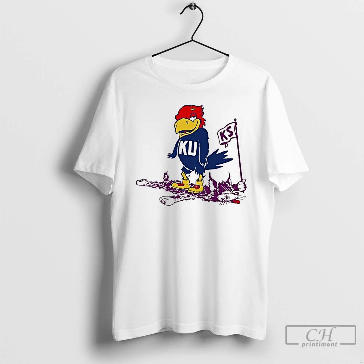 Classic Vintage Ku Beat K State Mascot T Shirts