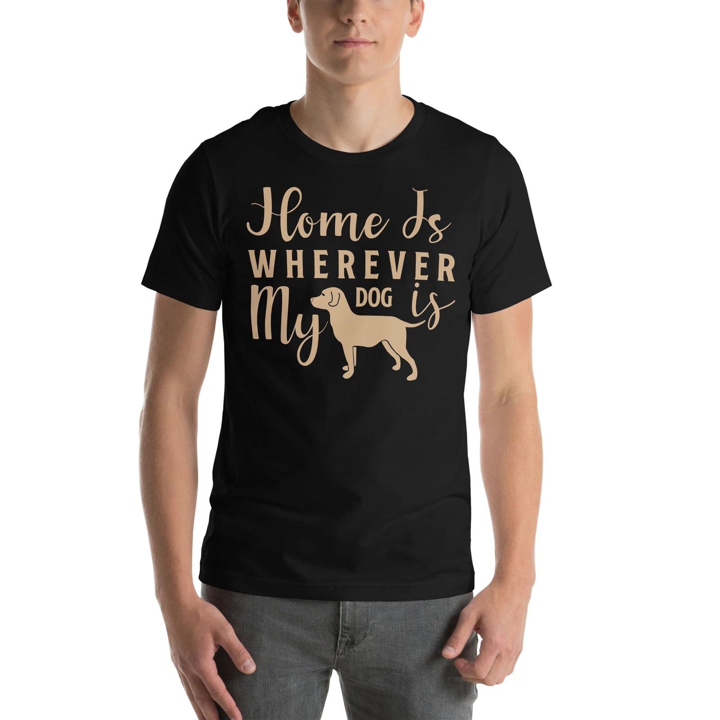 Home Is Wherever My Dog Is Heartwarming Dog Lover Design