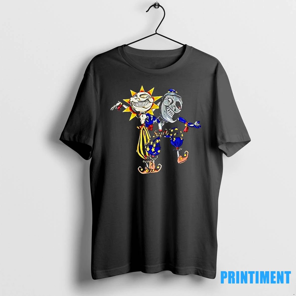 Sun And Moon Five Nights At Freddys Horror Tshirts Sweater