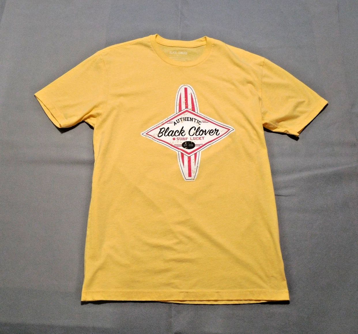 Authentic Black Clover  Surf Lucky T-Shirt - Men's Sze Large
