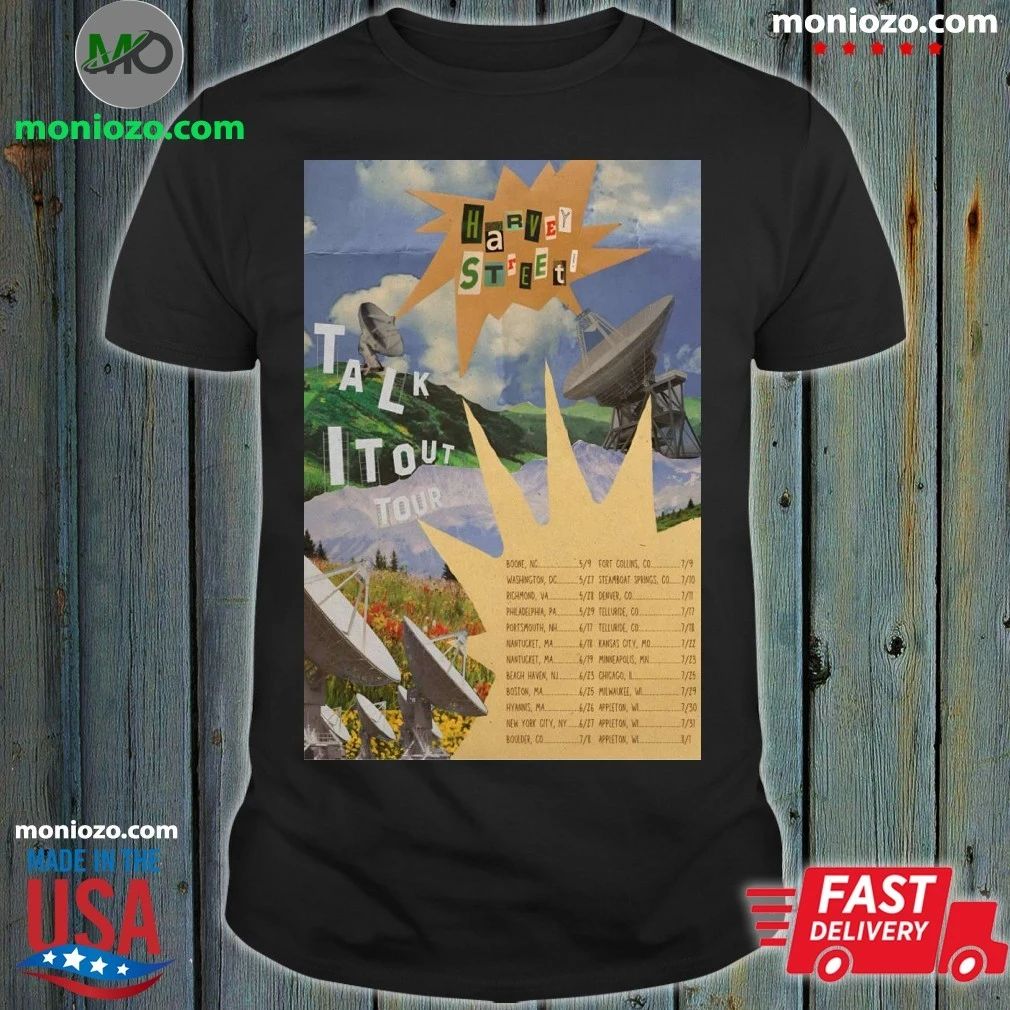 Harvey Street Talk I Tout Tour 2026 Poster Shirt