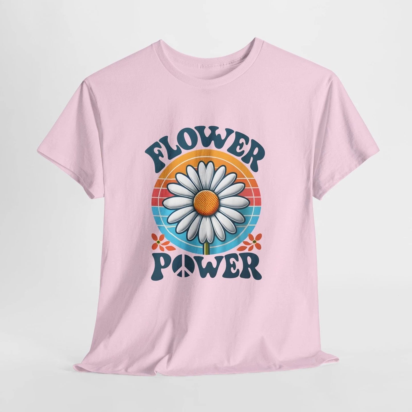 Hippie T-Shirt | Peace & Love Boho Tee | Retro 70s Aesthetic Shirt