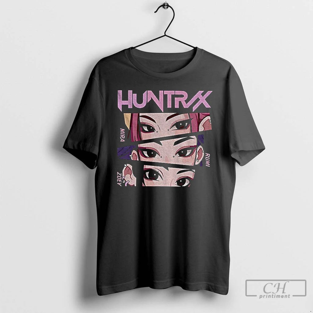 Classic Ria Rumi Zoey Kpop Demon Hunters Huntrix Girl Band T Shirts