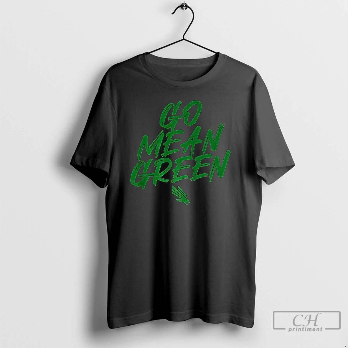 Classic North Texas Mean Green Football Slogan Go Mean Green T Shirts