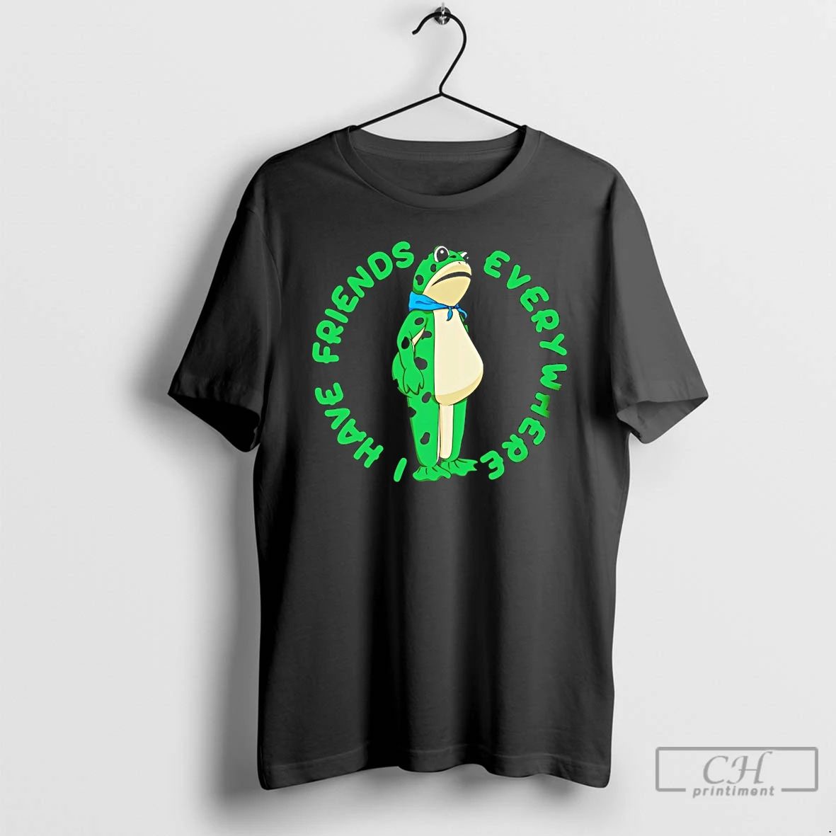 Classic Frog Resistance I Have Friends Everywhere T Shirts