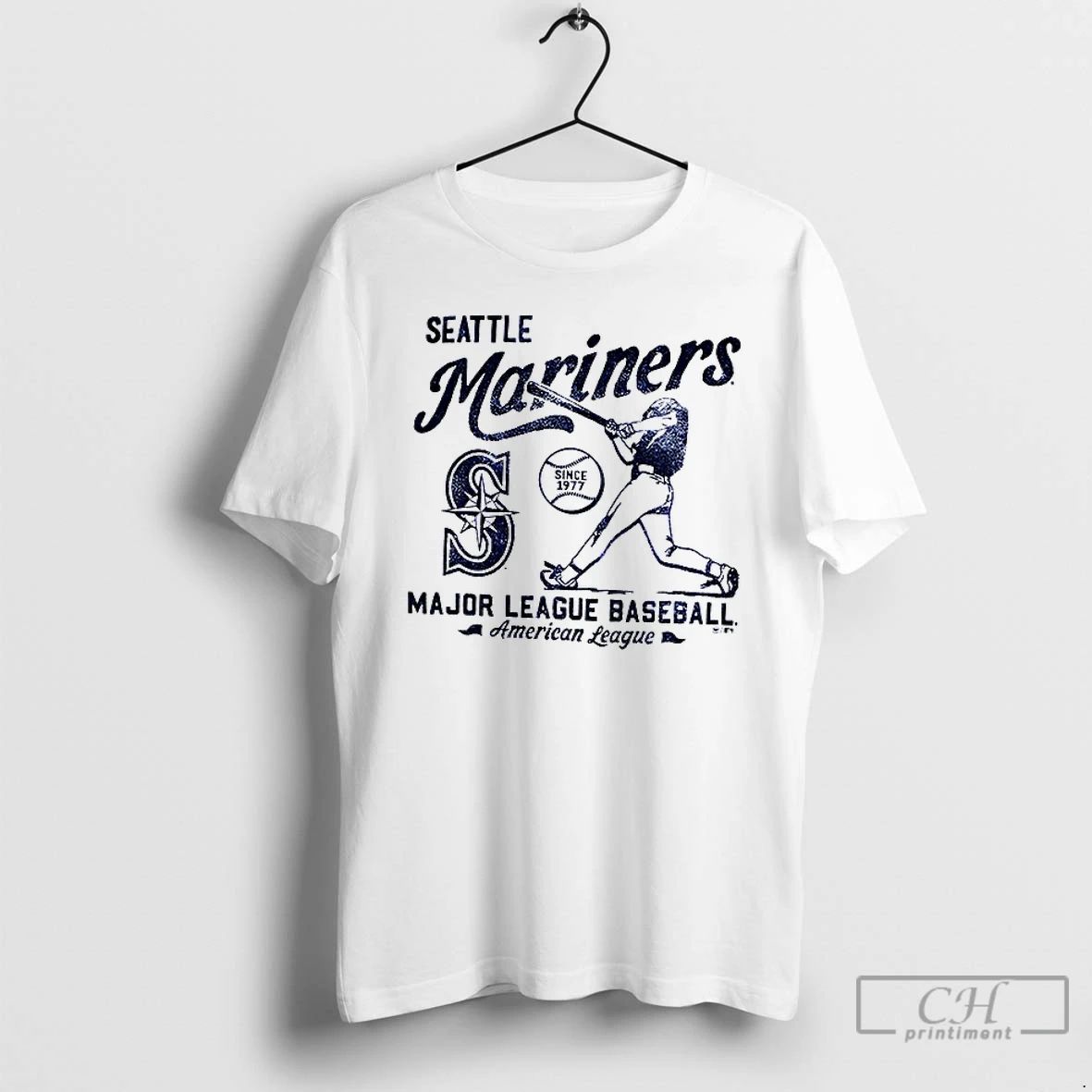 Premium Seattle Mariners Since 1977 Major League Baseball American League T Shirts