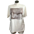 Michelangelo Sistine Chapel Roma Graphic T-Shirt XL Cream Cotton Unisex Art Tee