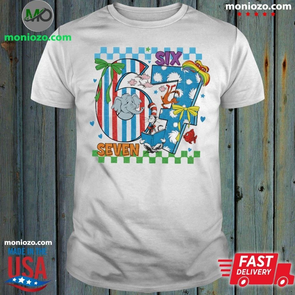 Original Six Seven Cat In The Hat Shirt
