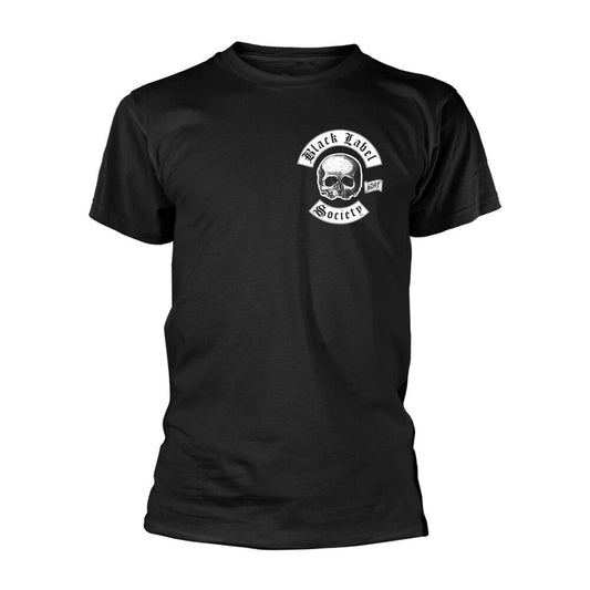 SKULL LOGO POCKET (BLACK) by BLACK LABEL SOCIETY T-Shirt