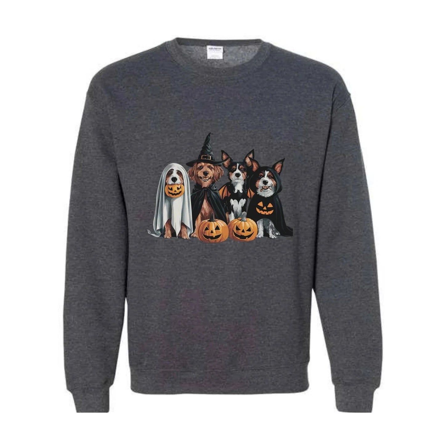 Black Labrador Halloween Sweatshirt, Ghost Dogs Sweatshirt, Halloween Dog, Hallo
