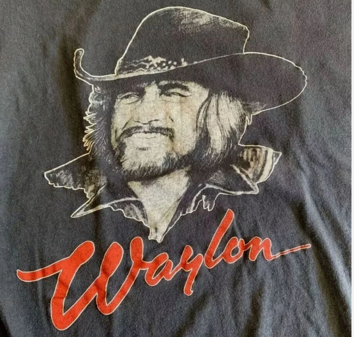 Waylon Jennings Shirt, Waylon Jennings Black T-shirt Unisex Reprint S-5XL