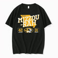 Mizzou Rah Missouri Tigers 42 31 Kansas Jayhawks Score Tshirts Sweater