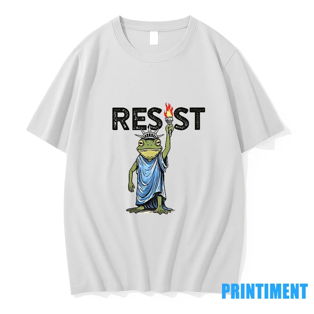 Portland Frog Protest Resist Statue Of Liberty Tshirts Sweater