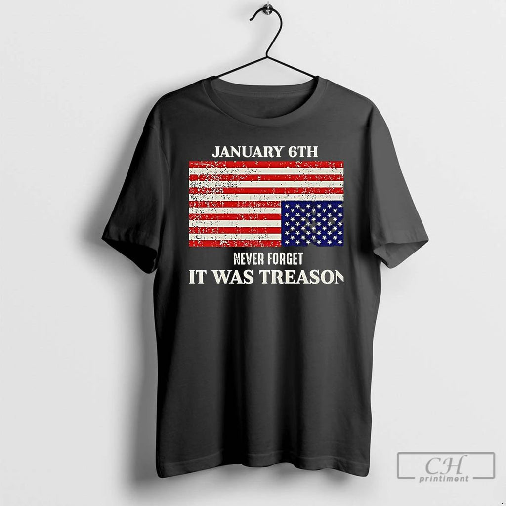 Premium January 6th Never Forget It Was Treason Usa Flag Ceramic Ceramic And Classic Dad