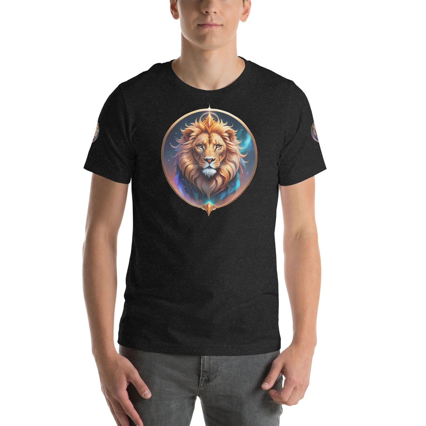 Unisex t-shirt Leo Logo Fantasy Horoscope