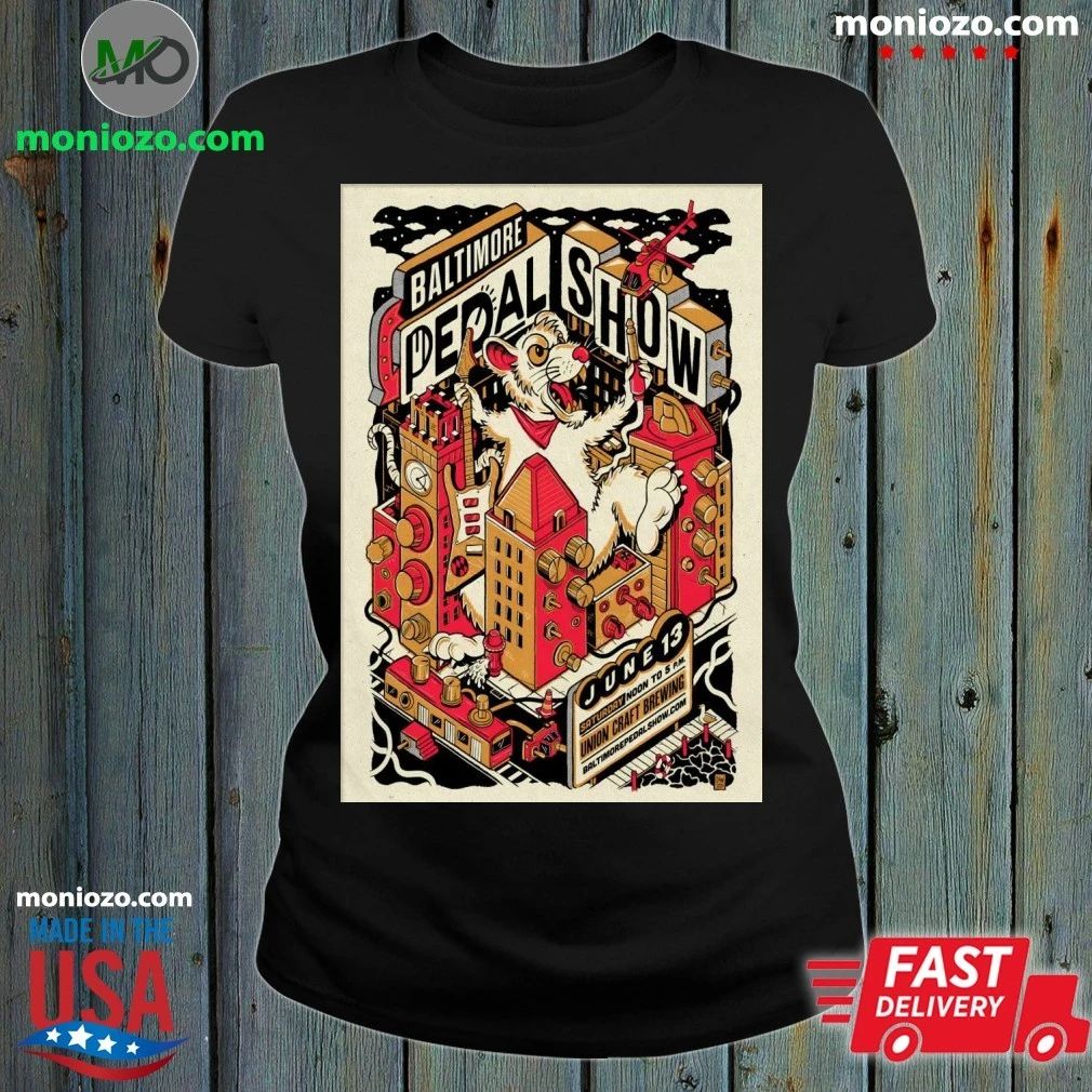 Original Baltimore Pedal Show June 13 2026 Baltimore MD Poster Shirt