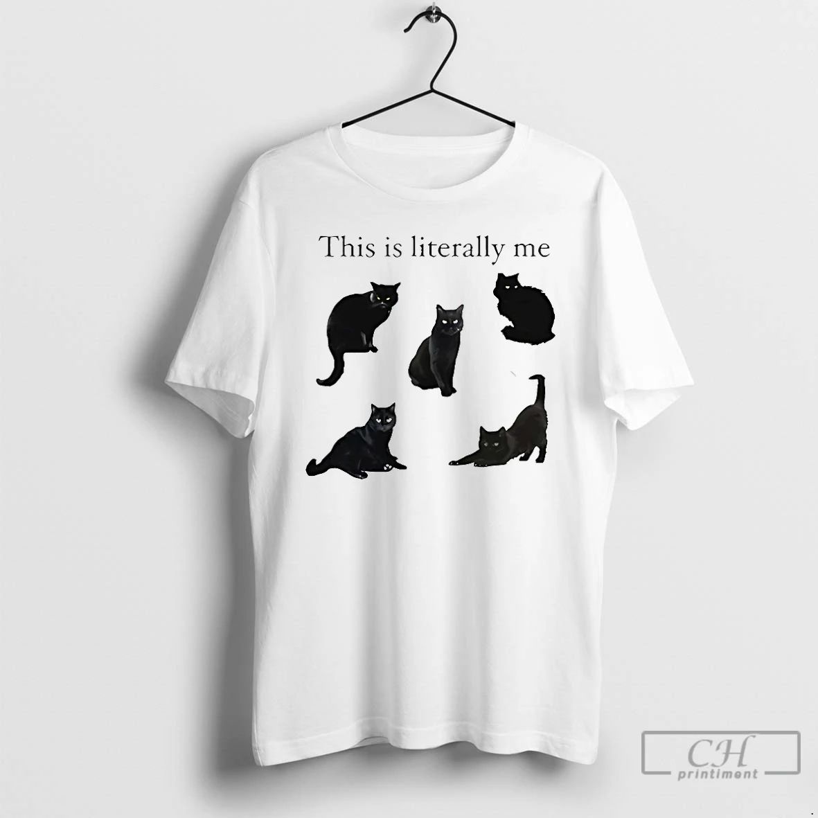 Premium This Is Literally Me Cat T Shirts