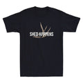 Elk Hunter Shed Happens Funny Deer Hunting Lover Gift Vintage Men's T-Shirt Top