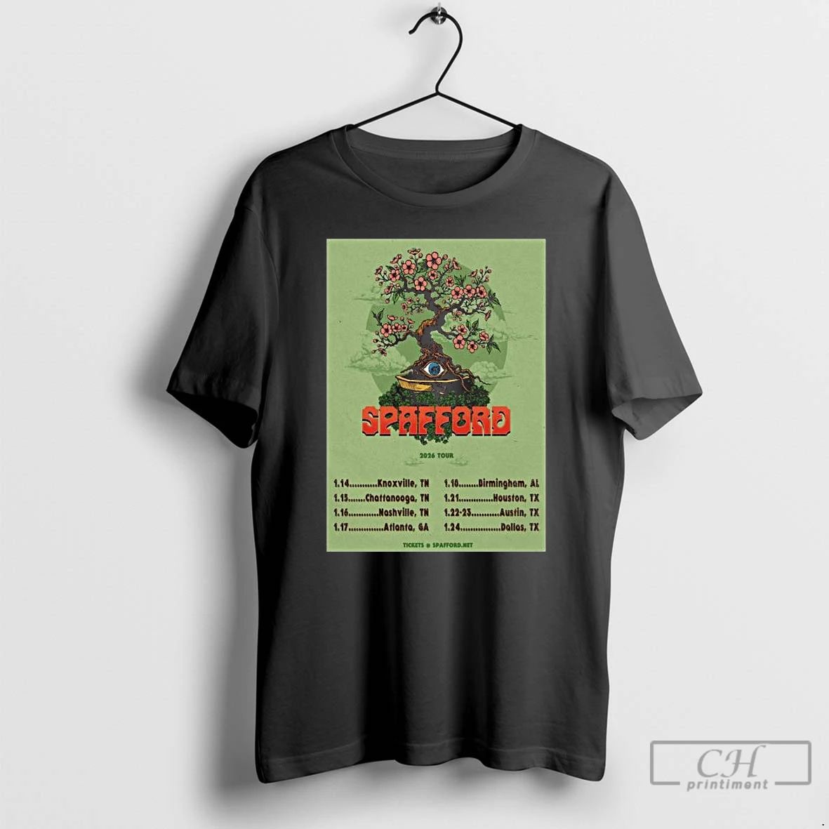 Classic Spafford Jan 2026 Event Long Sleve T Shirts