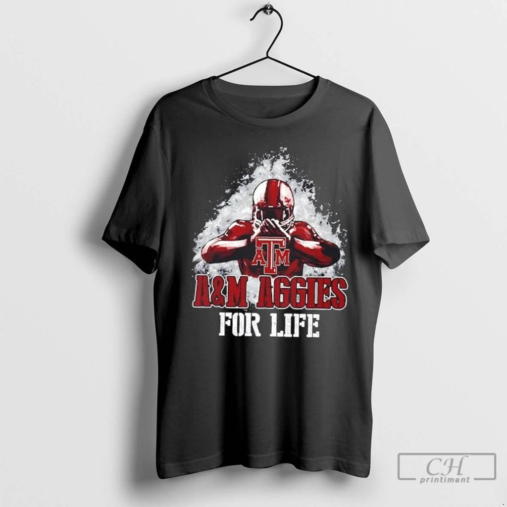 Premium Texas Am Aggies Football For Life