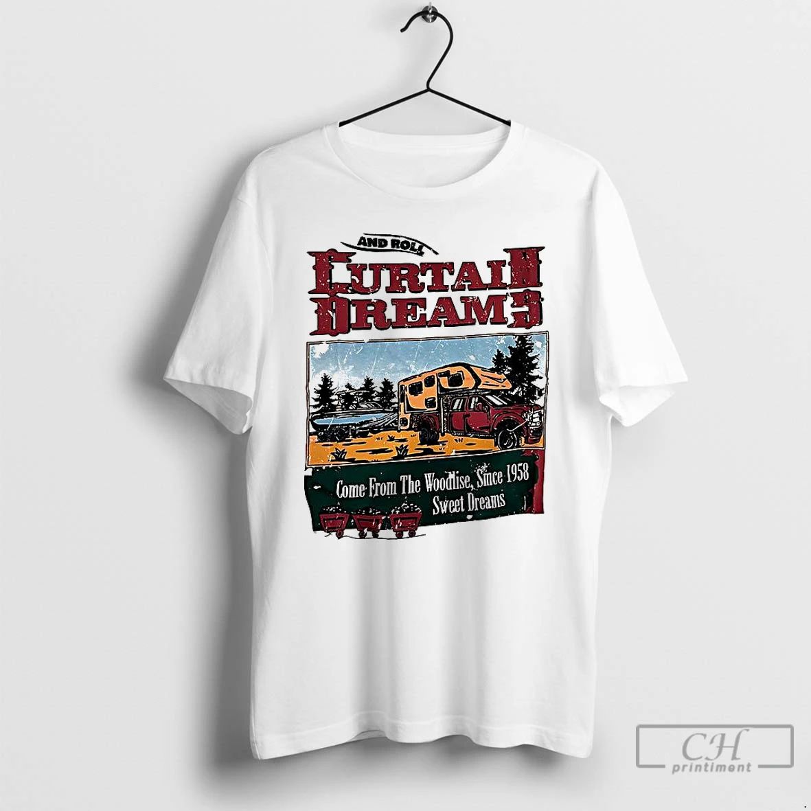 Classic And Roll Curtain Dreams T Shirts