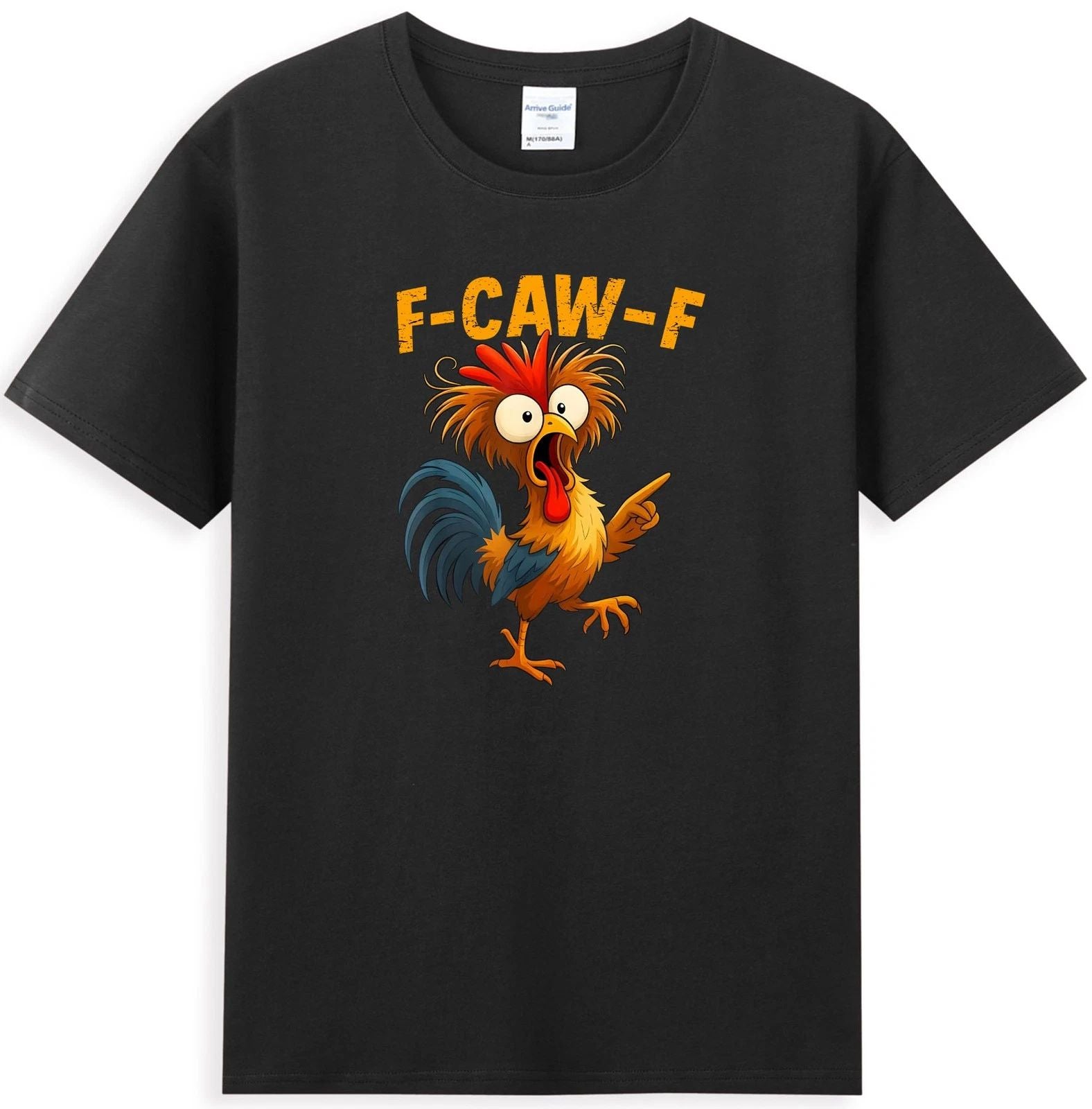 F Caw F Rooster Funny Bird Fcawf Chicken Whisperer Fawk Off T-Shirt