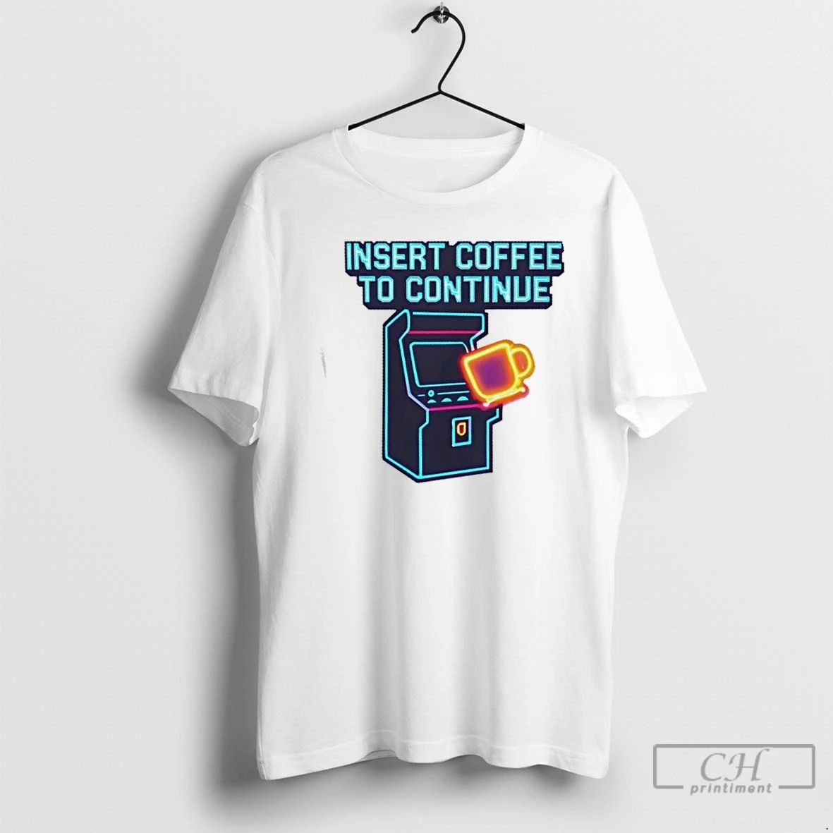 Classic Insert Coffee To Continue T Shirts