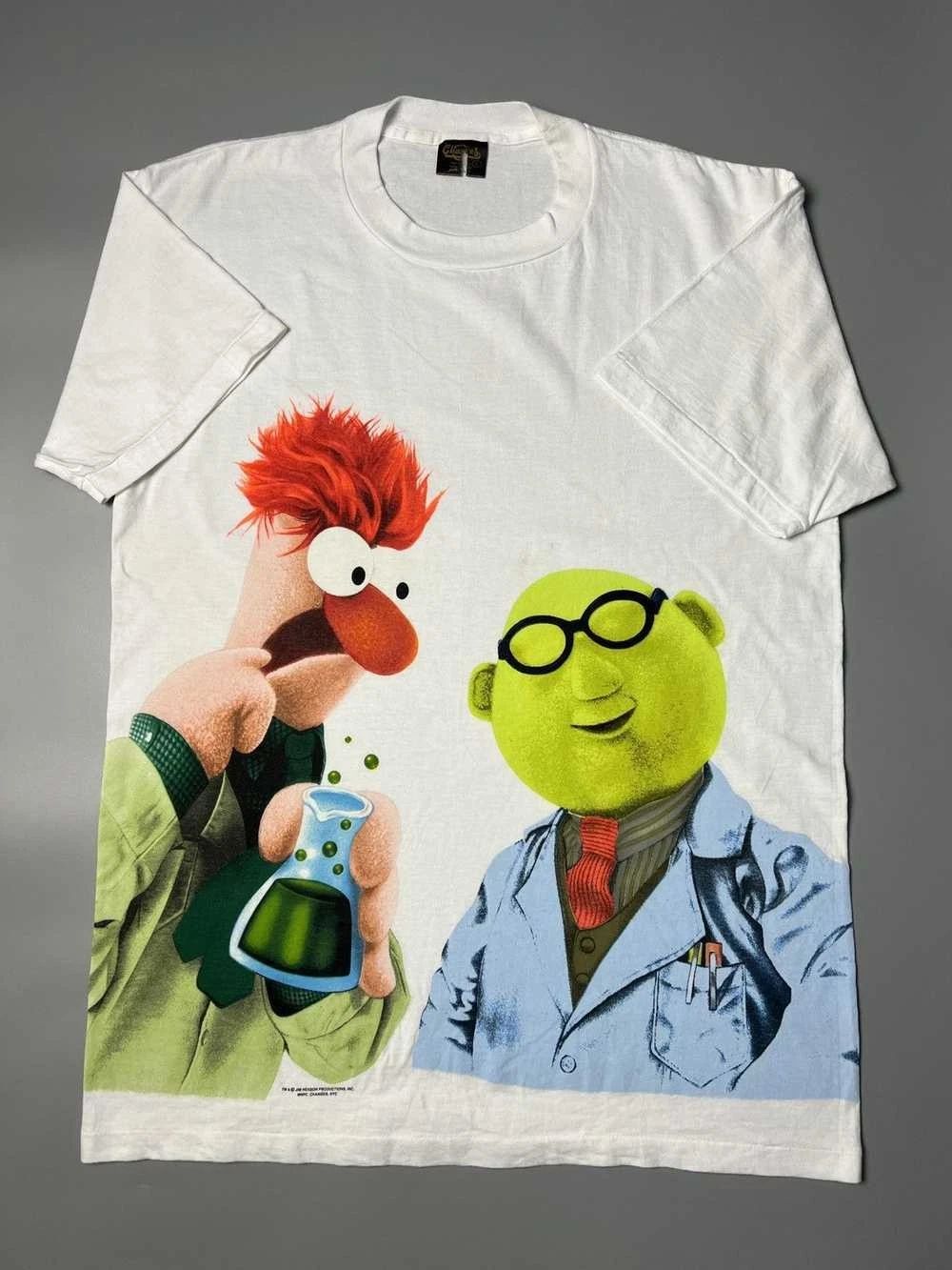 Vintage 90s The muppet beaker and dr bunsen honeydew kermit tee Reprint