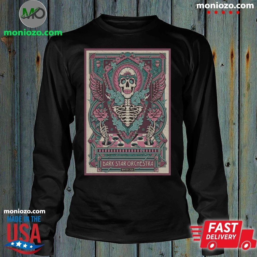 Dark Star Orchestra Poster Winter 2026 Shows Shirt