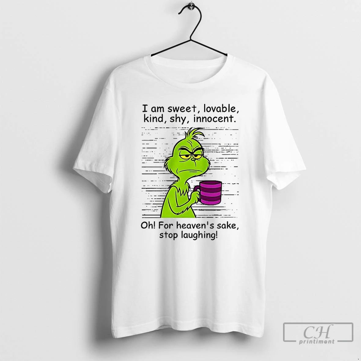 Classic Grinch I Am Sweet Lovable Kind Shy Innocent Christmas T Shirts