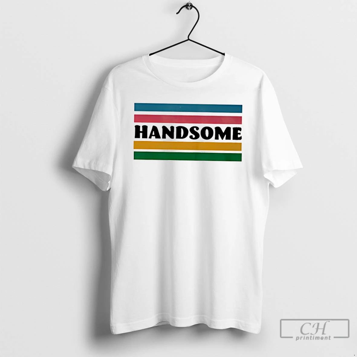 Classic Handsome Podcast Rainbow T Shirts