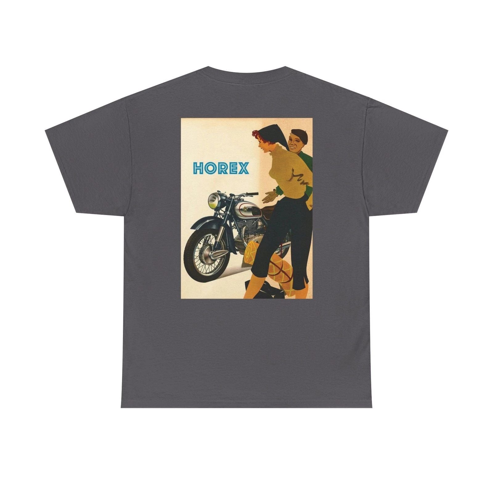 Vintage Horex Motorcycle poster T-Shirt | Retro Bike Graphic Tee