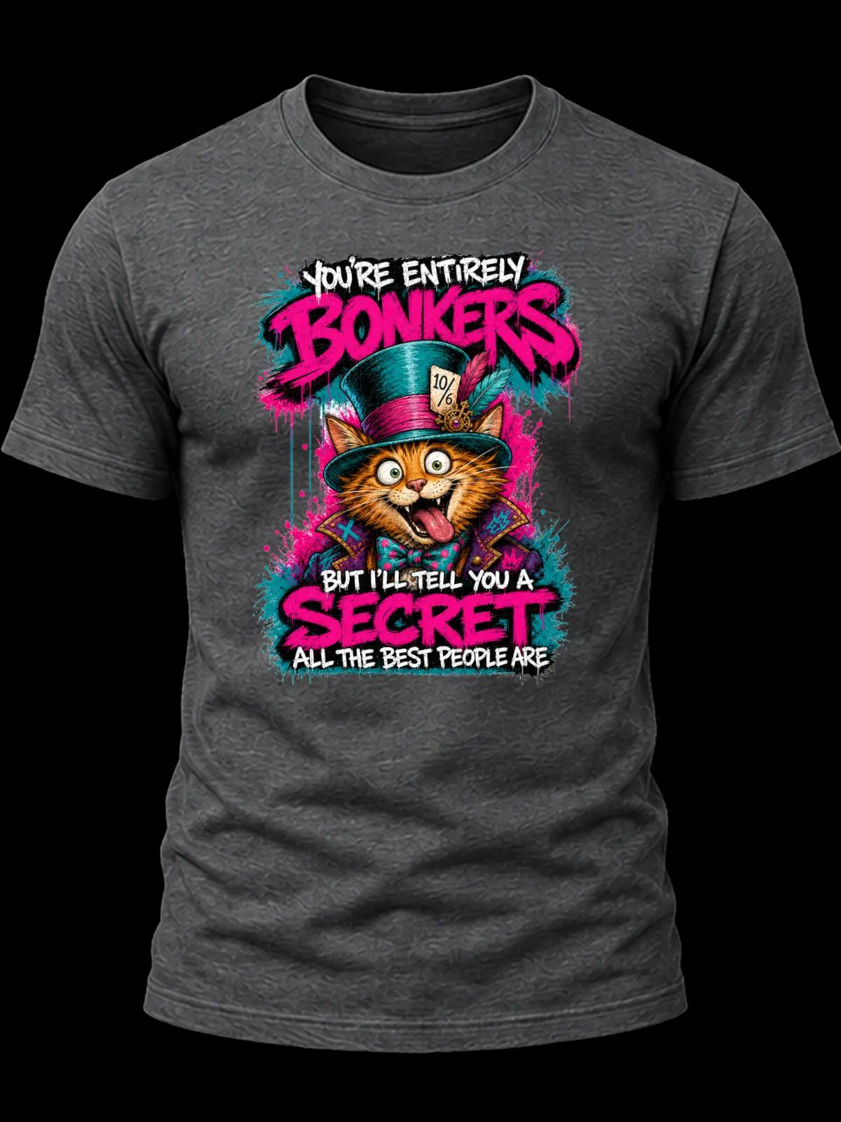 You’re Entirely Bonkers Orange Tabby Cat Shirt