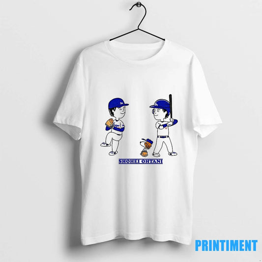 Peanuts Woodstock X Shohei Ohtani Los Angeles Dodgers Mlb Baseball 2025 Tshirts Sweater