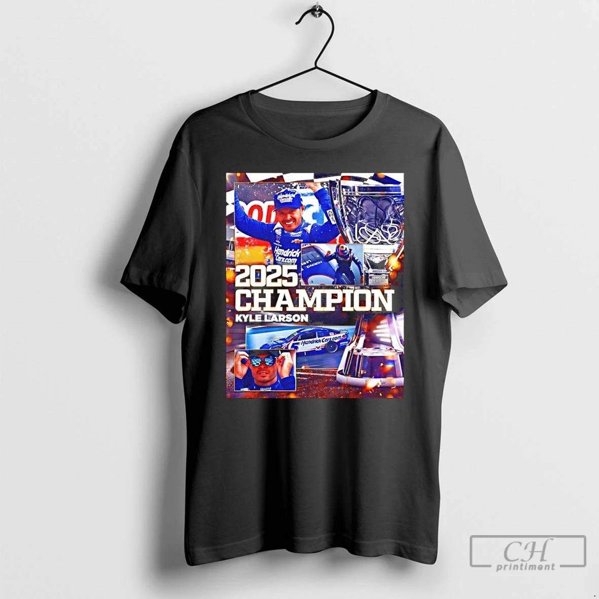 Classic Kyle Larson 2025 Championship T Shirts