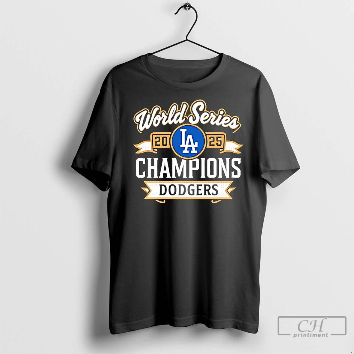 Classic La Dodgers As 2025 World Series Champions Central Logo