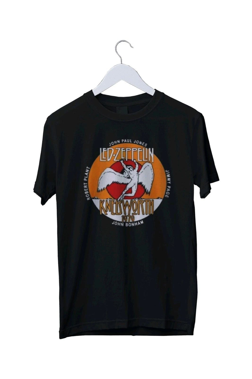 Led Z-E-P-P-E-L-I-N At Knebworth 1979 Music Mens T-Shirts S M L XL 2 3 4 XL