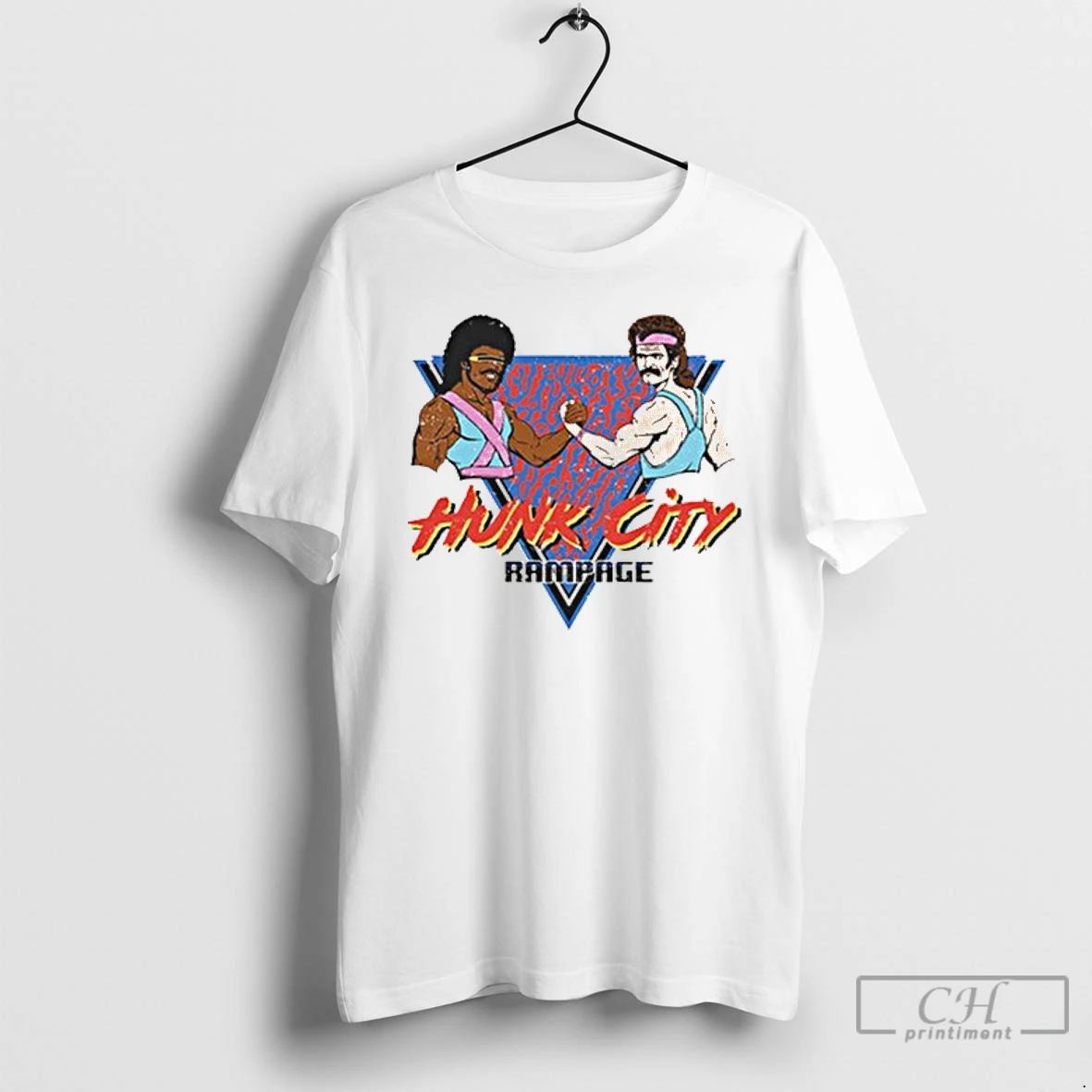 Classic Garett Garrison Hunk City Rampage T Shirts