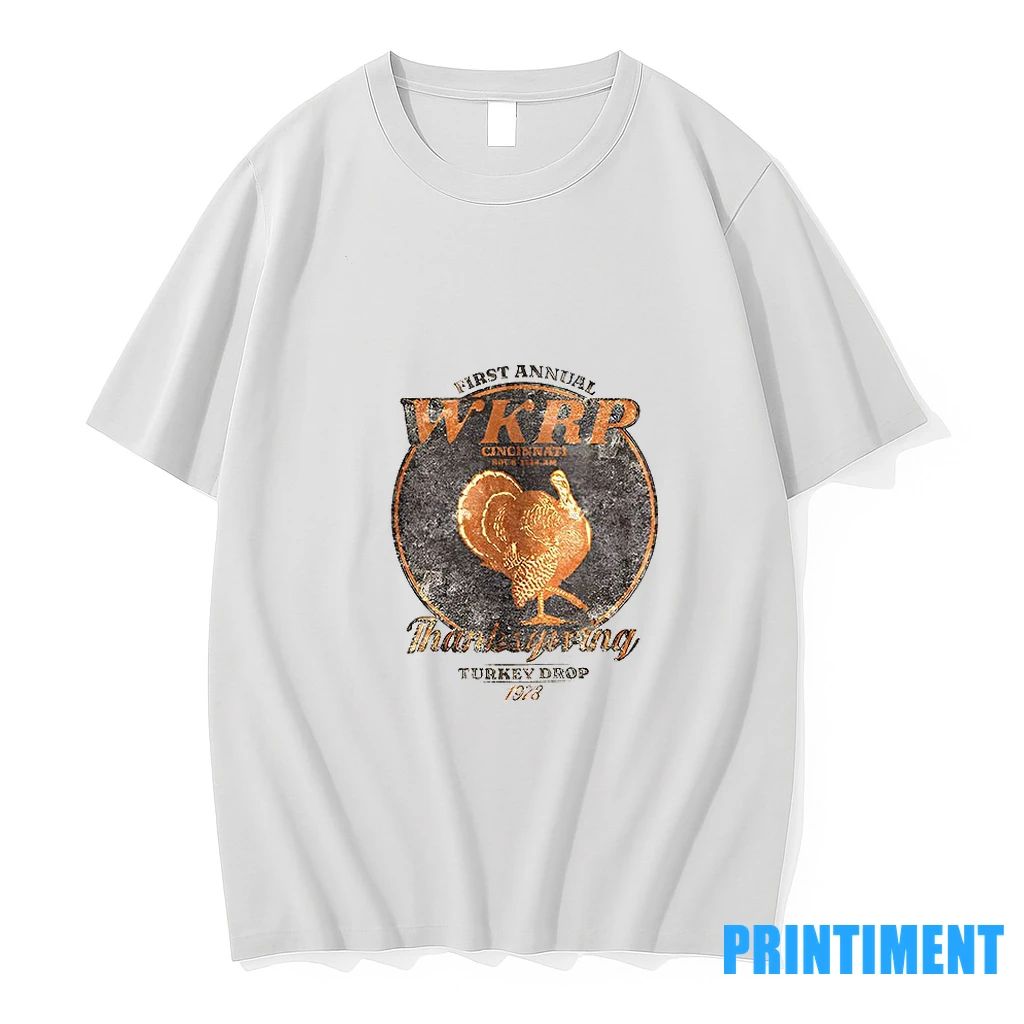 First Annual Wkrp Thanksgiving Day Turkey Drop 1978 Retro Tshirts Sweater
