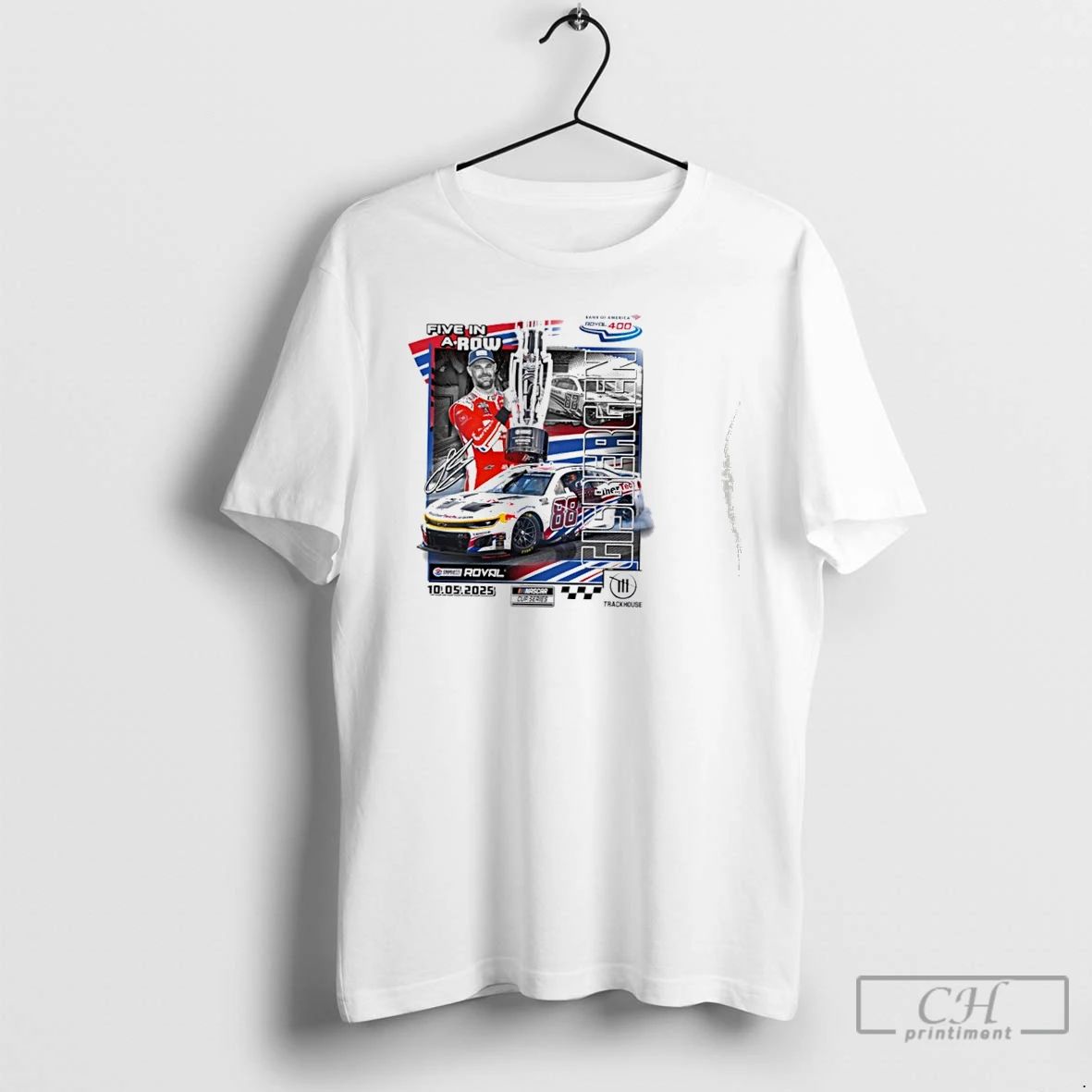 Premium Checkered Flag Sports Shane Van Gisbergen 2025 Bank Of America Roval 400 Race Win