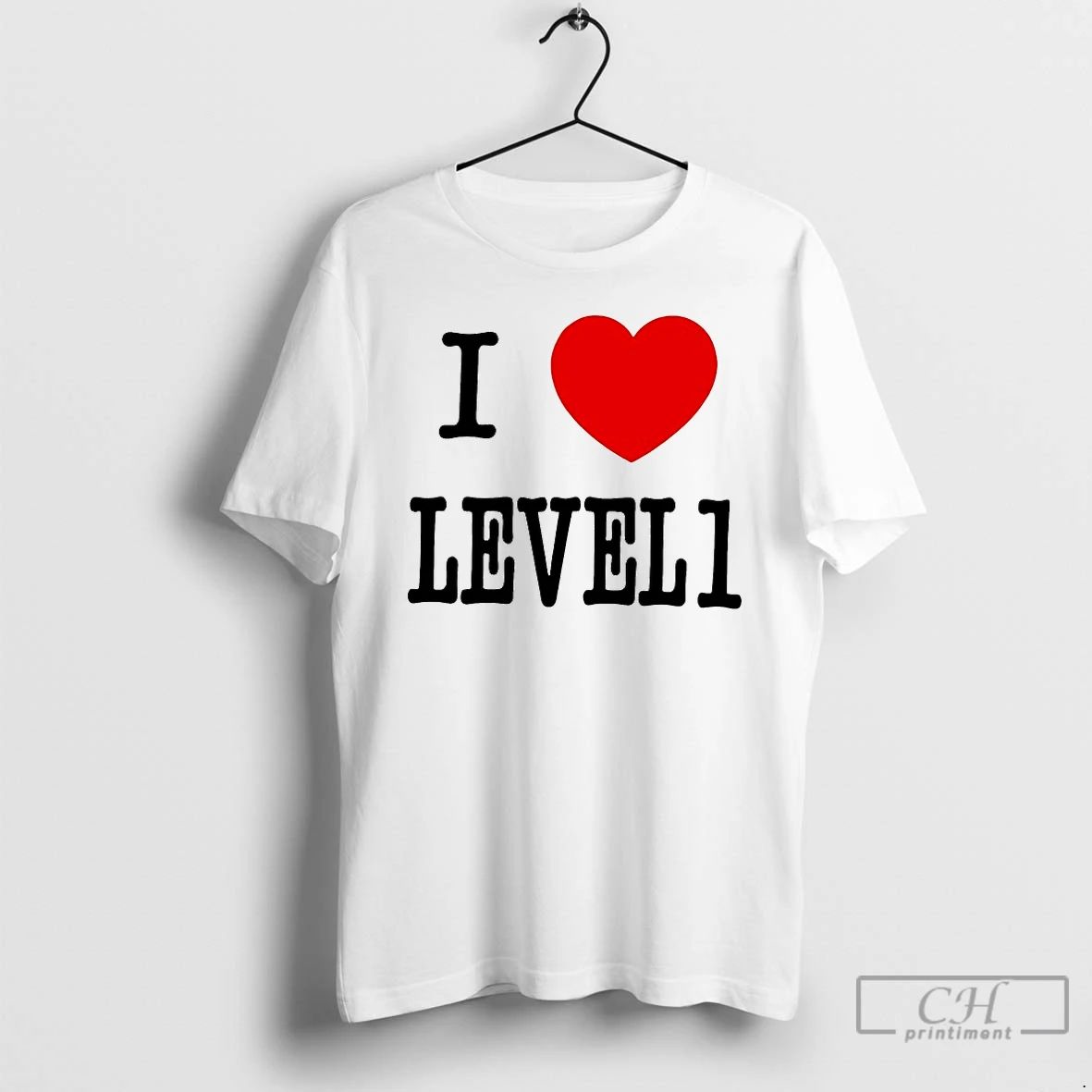 Classic I Heart Level 1 T Shirts