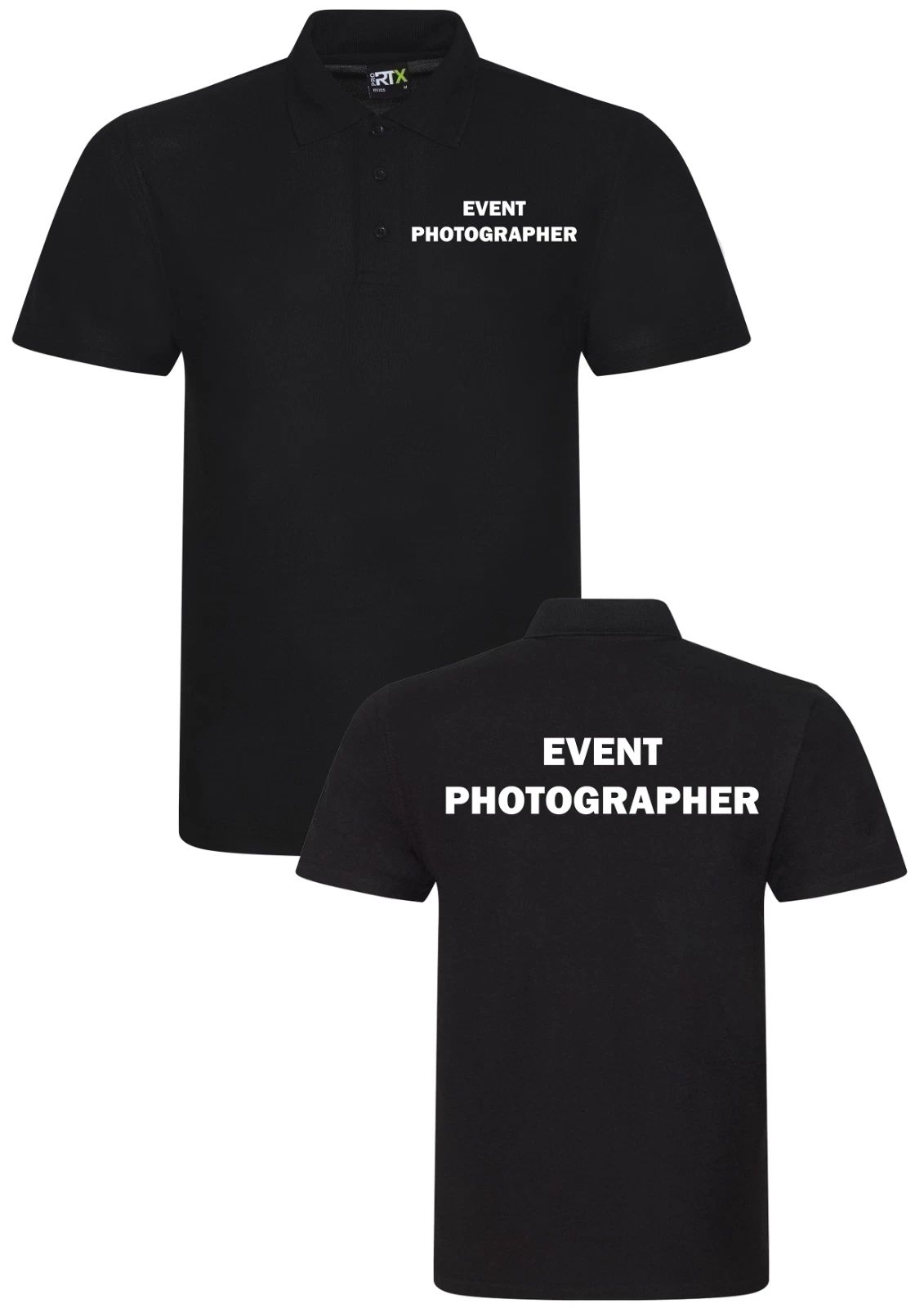 Event photographer POLO SHIRT WORKWEAR Wedding festivals Concert Events Photo