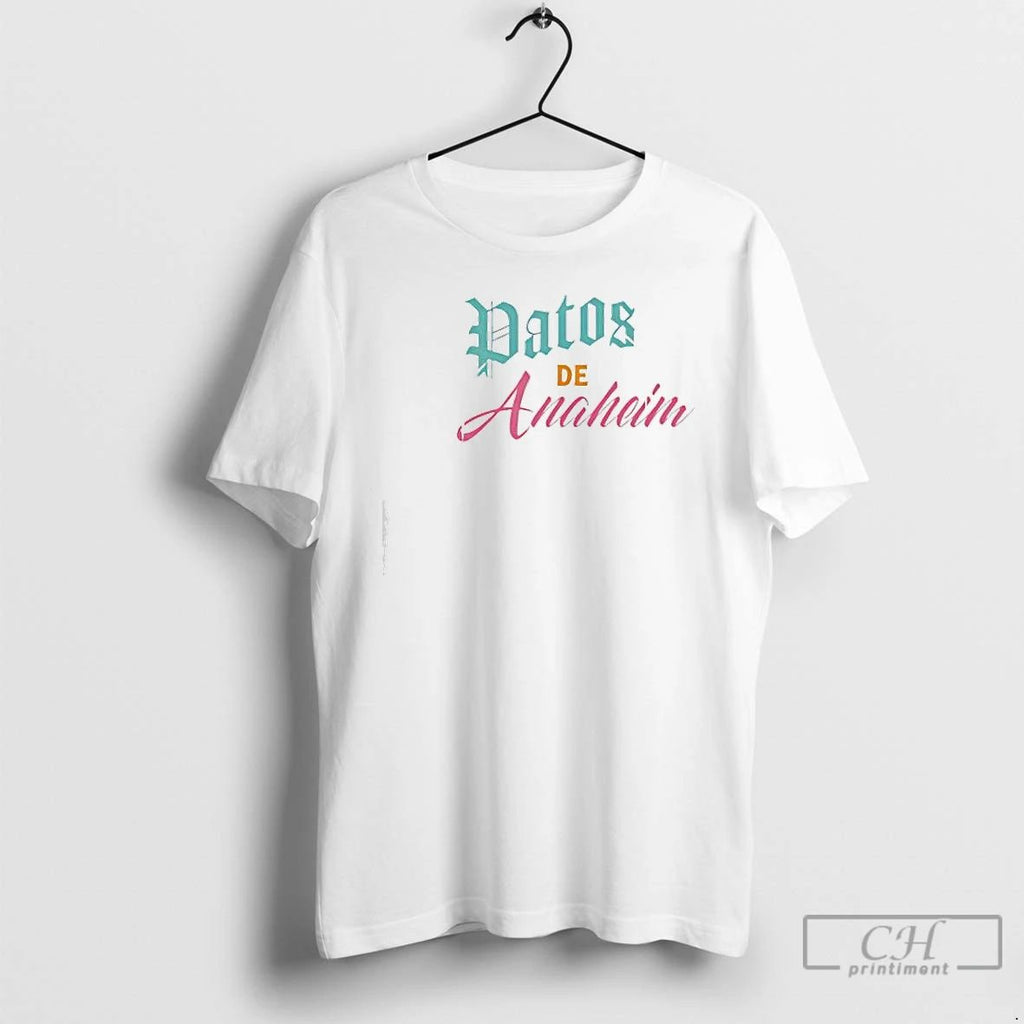 Premium Patos De Anaheim 2025 Logo T Shirts